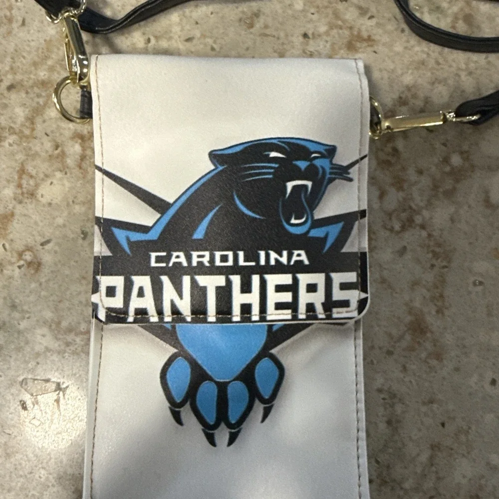 Carolina Panthers ID Wallet Cell Phone Case And‎ Key Lanyard